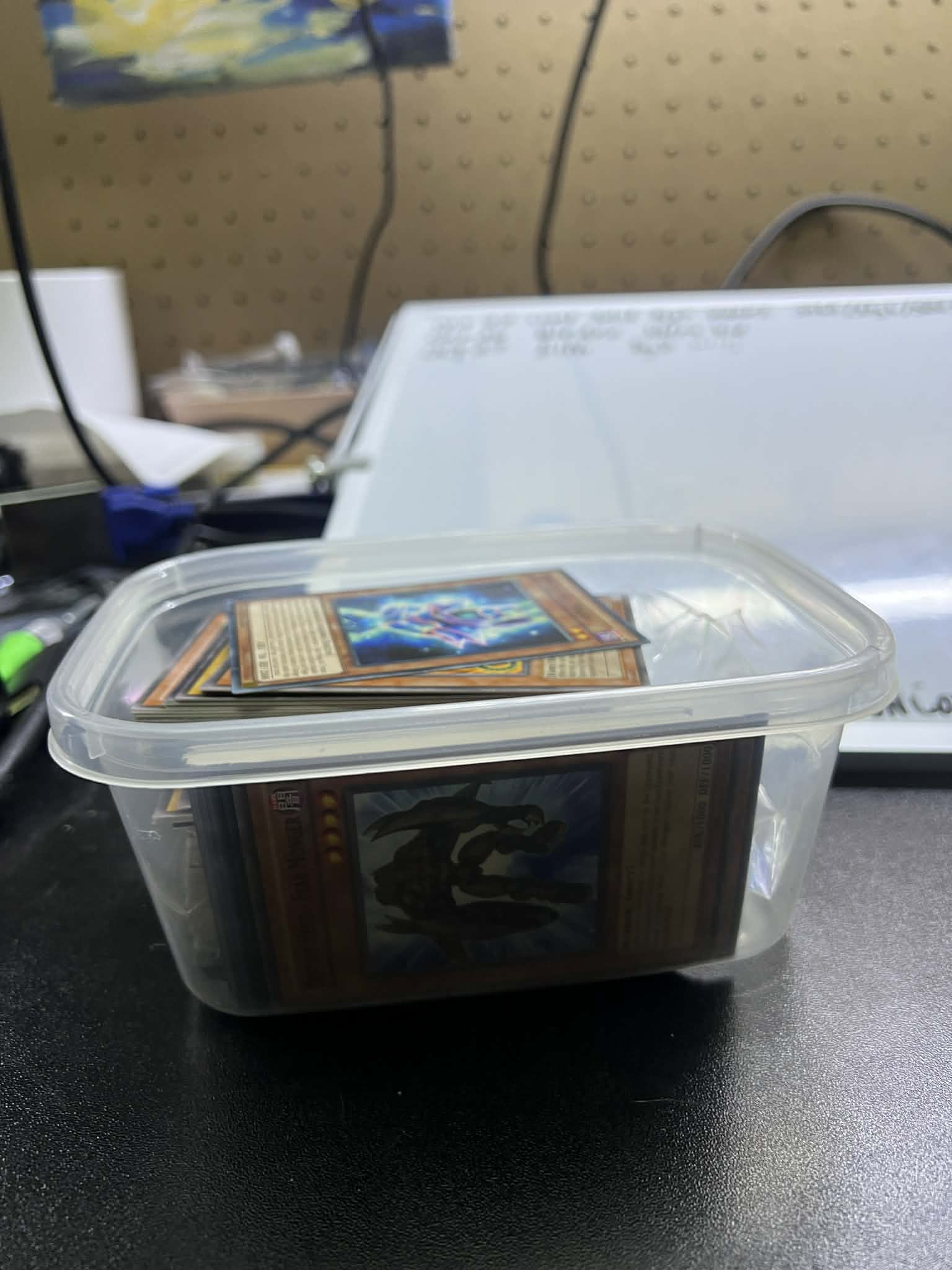 Small Tub of Yugioh Cards