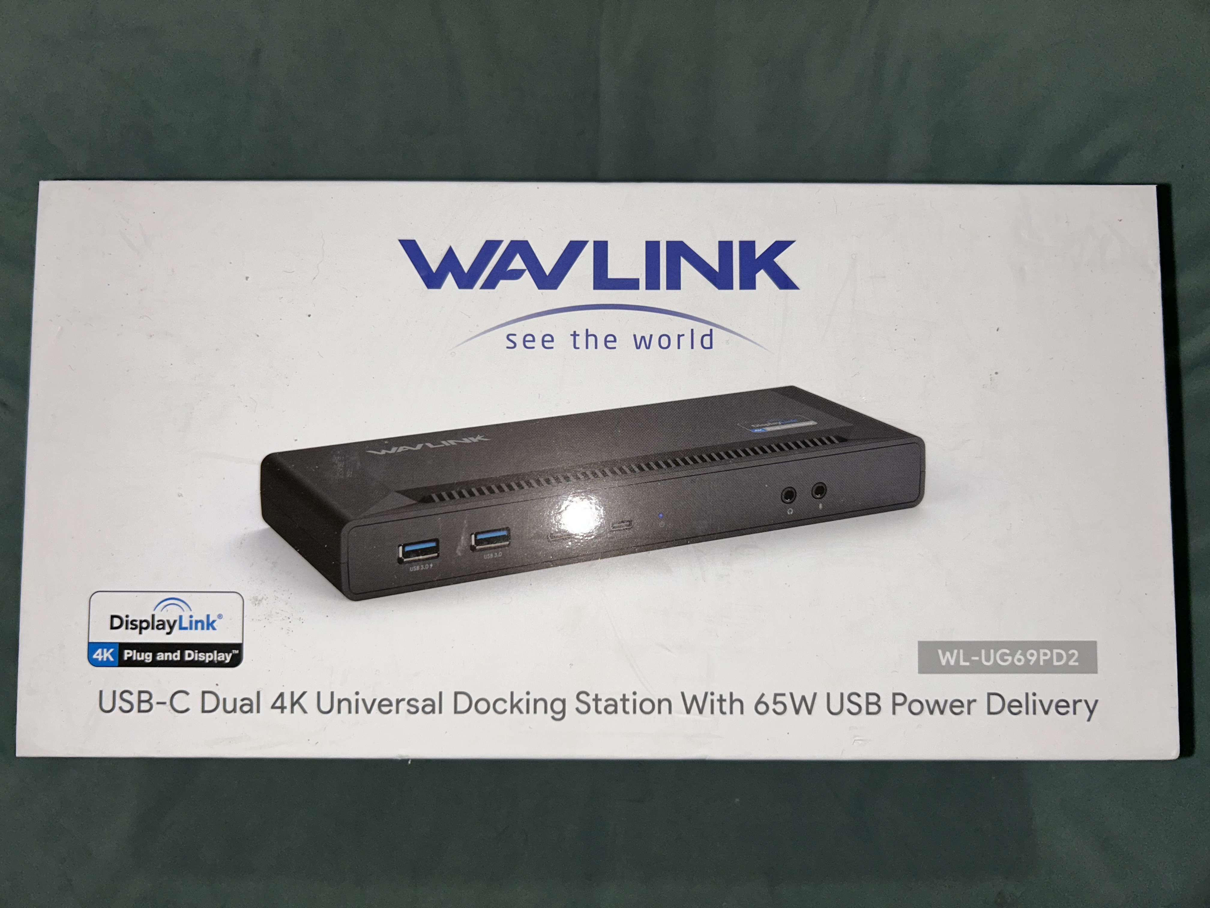 USB-C Dual 4K Universal Docking Station With 65W USB Power Delivery