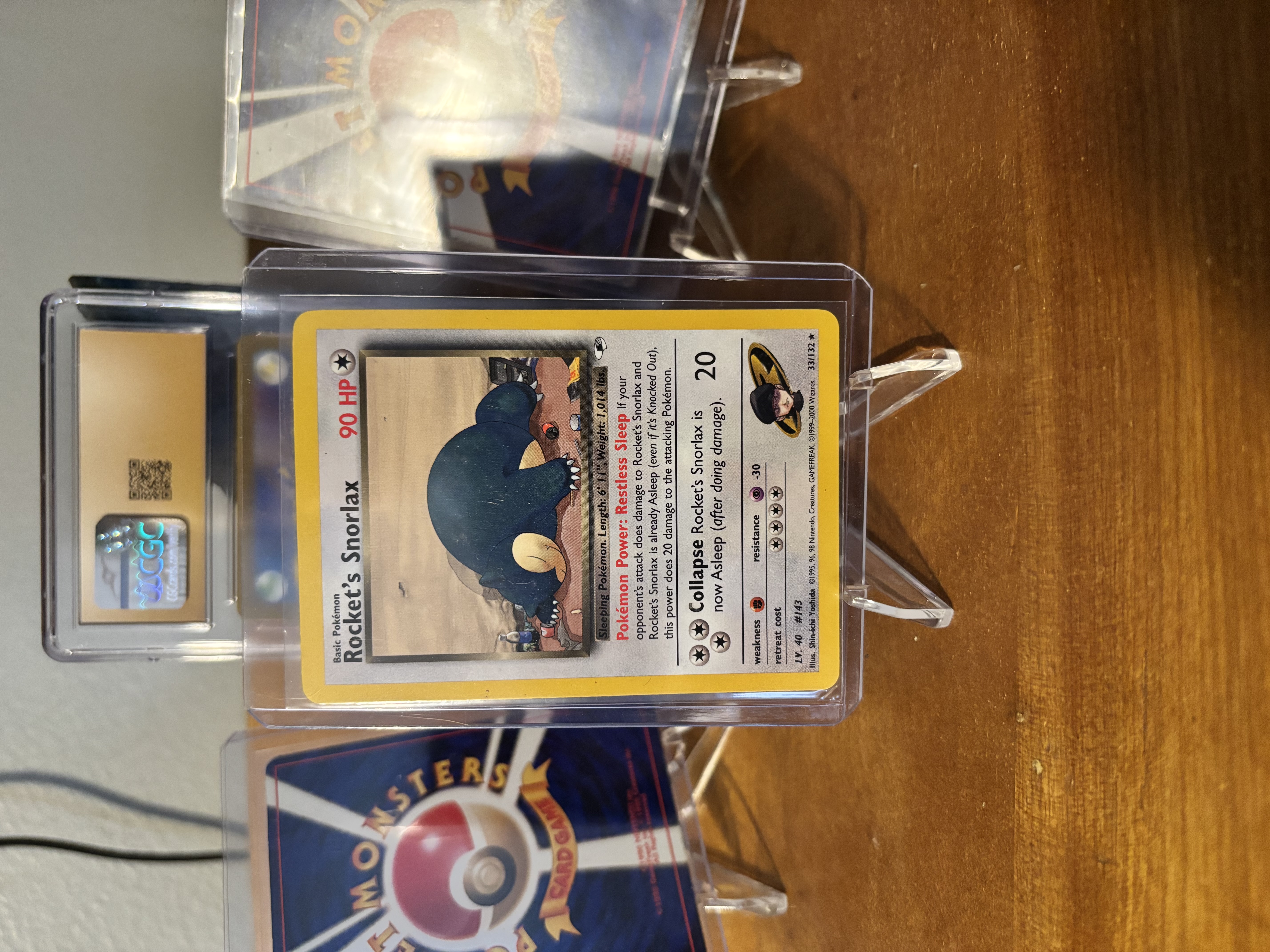 2000 Rocket’s Snorlax 33/132 – Team Rocket WOTC Rare – Played