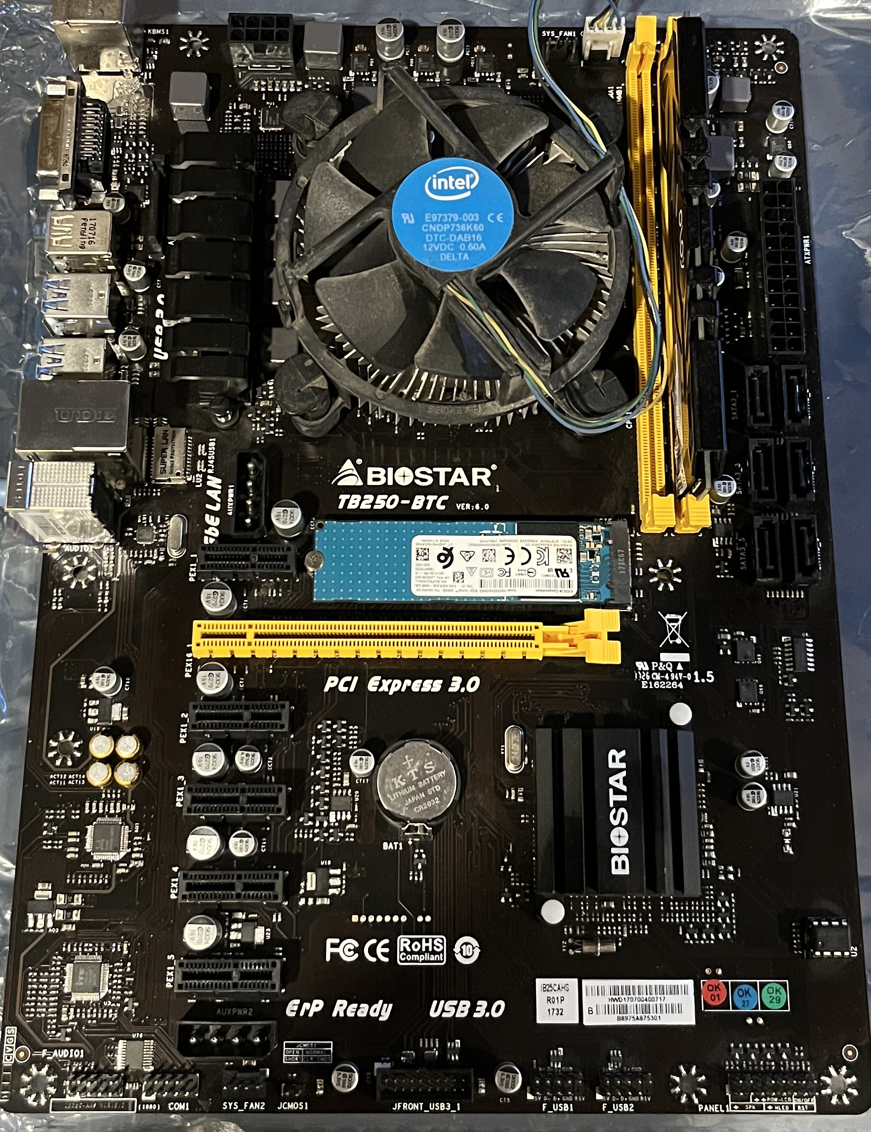 Biostar TB250-BTC Full Combo